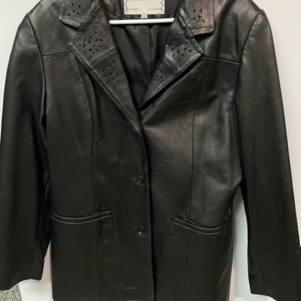Women's Custom Hillis Leather Jacket